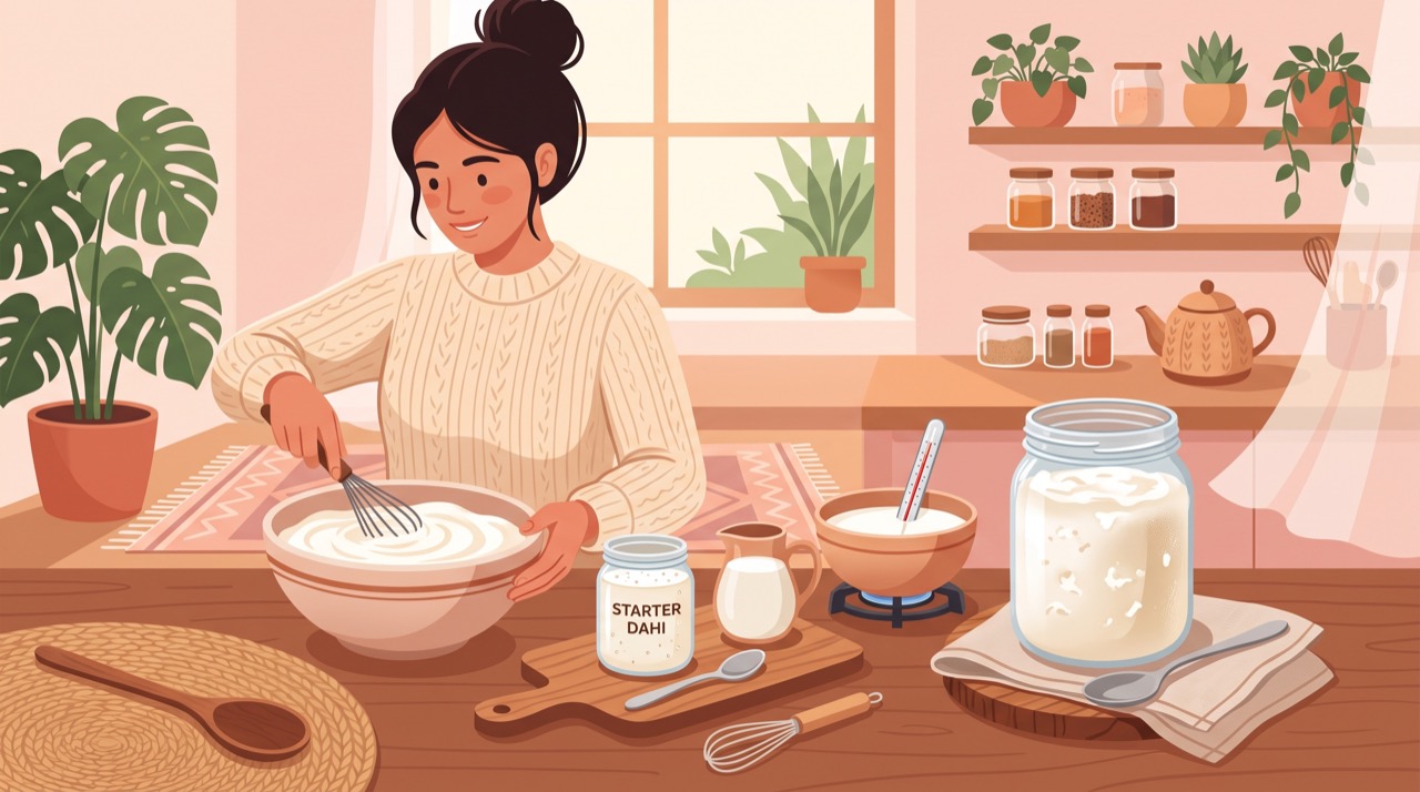 How to Make Homemade Dahi That Sets Thick and Creamy Every Time