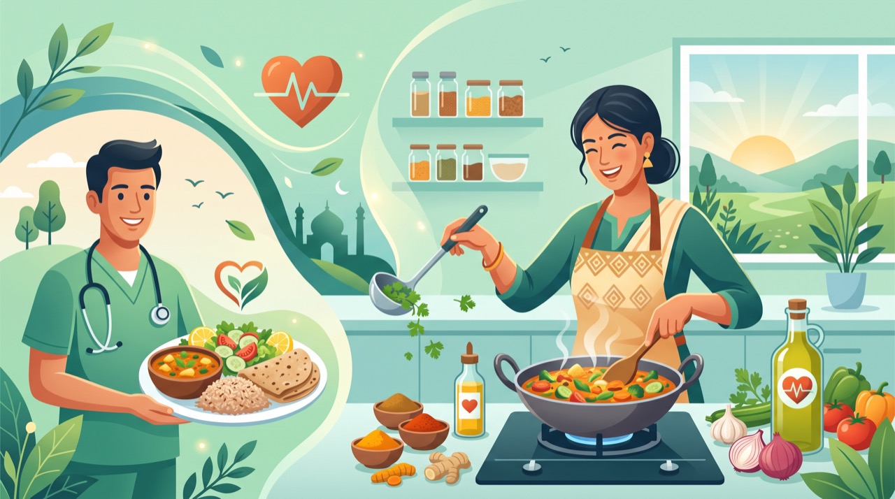 Heart-Healthy Desi Cooking: Using Less Ghee and Oil Without Losing Flavour